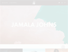 Tablet Screenshot of jamalajohns.com